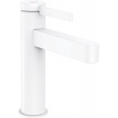 Hansgrohe Finoris EcoSmart bateria umywalkowa stojąca CoolStart biały mat 76024700