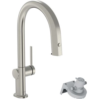 Hansgrohe Aqittura M91 bateria kuchenna z filtrem stojąca stal szlachetna 76803800