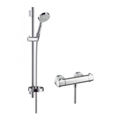 Zestaw prysznicowy Hansgrohe Raindance Ecostat Combi 27076000