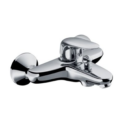 Bateria wannowo - prysznicowa jednouchwytowa ścienna DN15 Hansgrohe Metris E 31470000