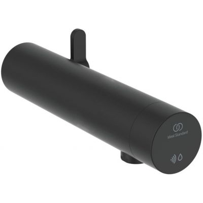 Ideal Standard Sensorflow bateria umywalkowa ścienna elektroniczna czarna A7564XG