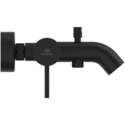 Ideal Standard Ceraline bateria wannowo-prysznicowa ścienna satynowa czerń A8559XG