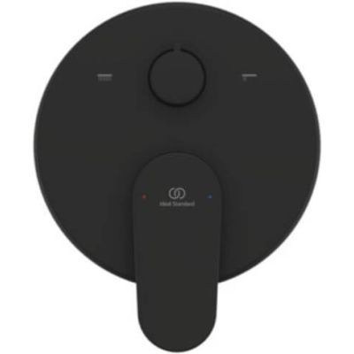 Ideal Standard Cerafine O bateria wannowo-prysznicowa podtynkowa satynowa czerń A8573XG