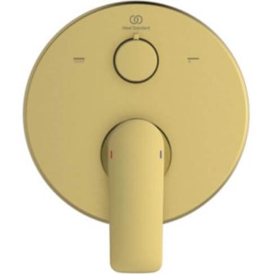 Ideal Standard Connect Air bateria wannowo-prysznicowa podtynkowa złoto mat A8741A2