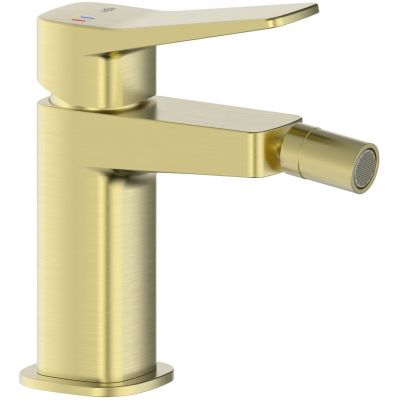 KFA Armatura Malaga bateria bidetowa stojąca złoto szczotkowane 4527-015-31