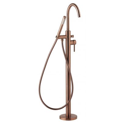 KFA Armatura Moza bateria wannowo-prysznicowa wolnostojąca miedź szczotkowana 5035-510-34