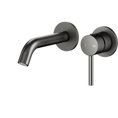 KFA Armatura Moza bateria umywalkowa podtynkowa gun metal grey 5039-810-61