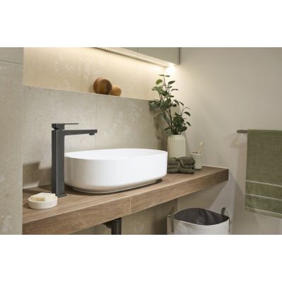 KFA Armatura Logon Gun Metal Grey bateria umywalkowa stojąca wysoka szary 5132-612-61