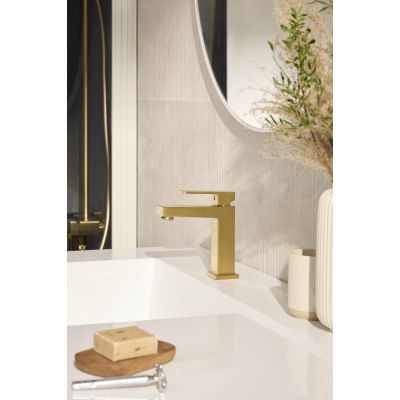 KFA Armatura Logon Brushed Light Gold bateria umywalkowa stojąca złoty szczotkowany light 5132-815-39