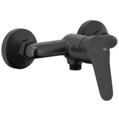 KFA Armatura Sparc bateria prysznicowa ścienna czarna 5416-010-81