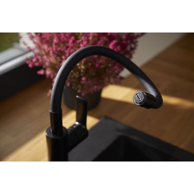 KFA Armatura Rumba bateria kuchenna stojąca czarna 6553-915-81