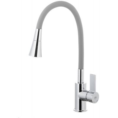 KFA Armatura Rumba bateria kuchenna stojąca chrom-grafit/szary 6553-925-51