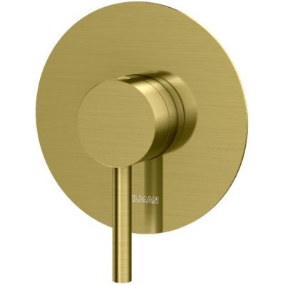 Kohlman Axel Gold bateria prysznicowa podtynkowa złoty szczotkowany QW220AGDB