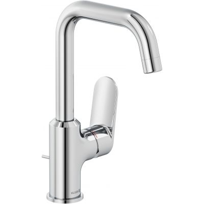 Kludi X1 bateria umywalkowa stojąca chrom 320270575