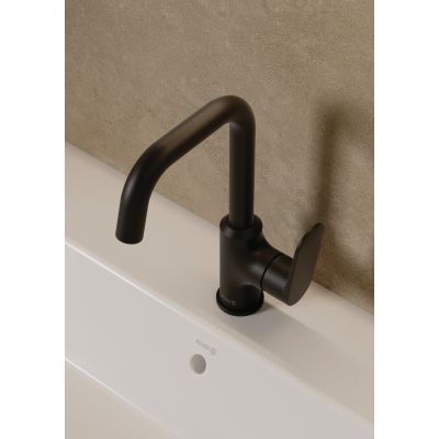 Kludi X1 bateria umywalkowa stojąca czarny mat 320283975