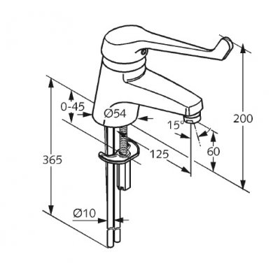 Kludi Medi Mix bateria umywalkowa 332720564