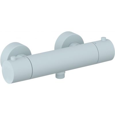 Kludi Objekta bateria prysznicowa ścienna termostatyczna niebieski mat 35200O438