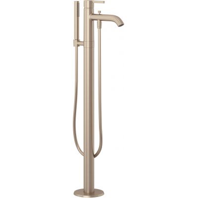 Kludi Nova Fonte Pura bateria wannowo-prysznicowa wolnostojąca brązowy szczotkowany 38590N115