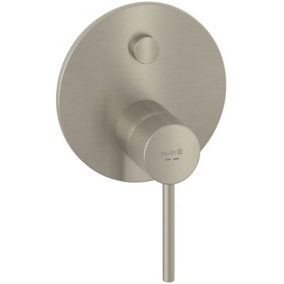 Kludi Bozz bateria wannowo-prysznicowa podtynkowa nikiel szczotkowany 38759N576