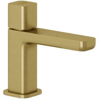 Kludi Renon zawór umywalkowy stojący złoty szczotkowany 42118N075