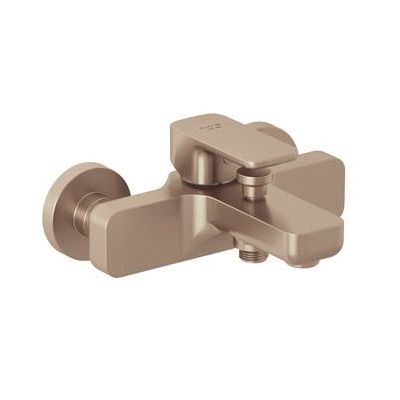 Kludi Renon bateria wannowo-prysznicowa ścienna brązowy szczotkowany 42691N175