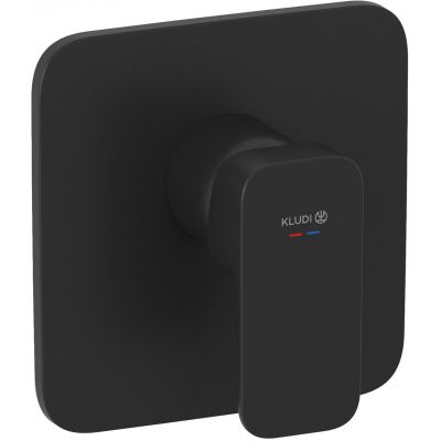 Kludi Renon bateria prysznicowa podtynkowa czarna 427553975