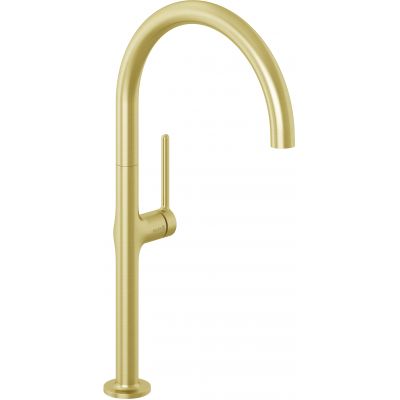 Kludi Reef bateria kuchenna stojąca złoty szczotkowany 50803N075