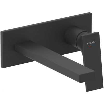 Kludi Decus bateria umywalkowa podtynkowa czarny mat 542443975