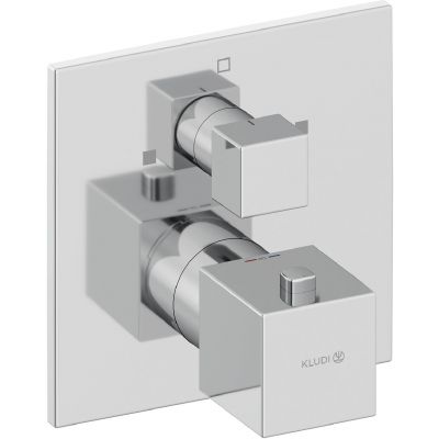 Kludi Decus bateria wannowo-prysznicowa podtynkowa termostatyczna chrom 548100575