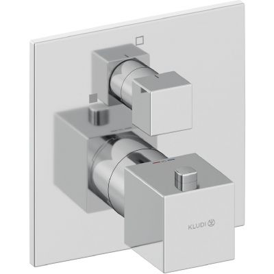 Kludi Decus bateria prysznicowa podtynkowa termostatyczna chrom 548850575