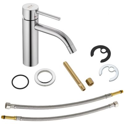 Kronenbach Lima 2.0 bateria umywalkowa stojąca chrom 100.1010CRKB