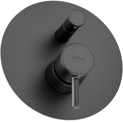 Kronenbach Lima 2.0 Black bateria wannowo-prysznicowa podtynkowa czarny mat 100.2103SMKB