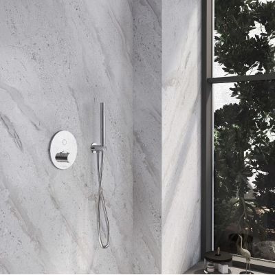 Kronenbach Smart Push bateria prysznicowa podtynkowa chrom 19043001CR