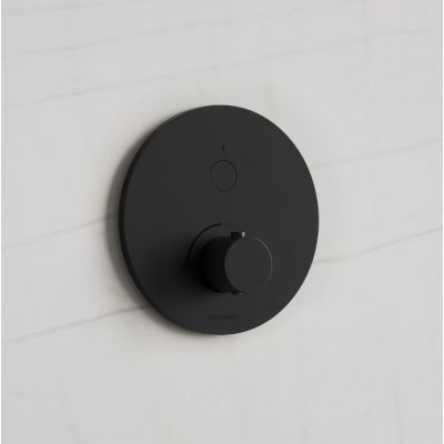 Kronenbach Smart Push bateria prysznicowa podtynkowa czarny mat 19043001SM