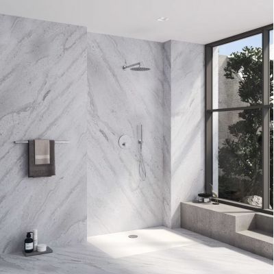 Kronenbach Smart Push bateria wannowo-prysznicowa podtynkowa chrom 19043003CR