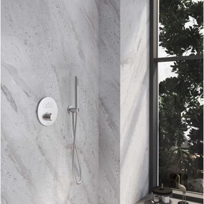 Kronenbach Smart Push bateria wannowo-prysznicowa podtynkowa stal 19043003ES