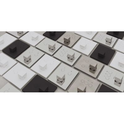 Kronenbach Smart Push bateria wannowo-prysznicowa podtynkowa czarny mat 19045002SM