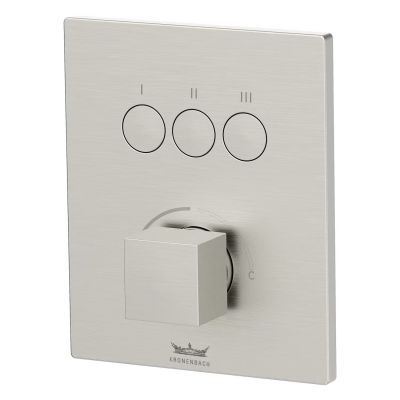 Kronenbach Smart Push bateria wannowo-prysznicowa podtynkowa stal 19045003ES