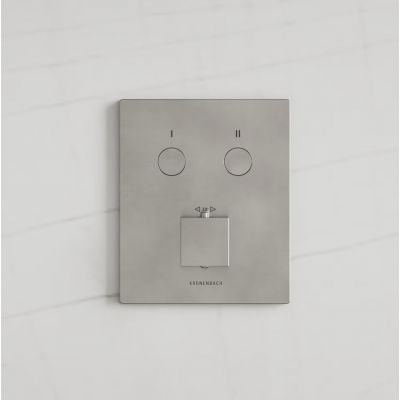 Kronenbach Smart Push bateria wannowo-prysznicowa podtynkowa termostatyczna stal 19046002ES