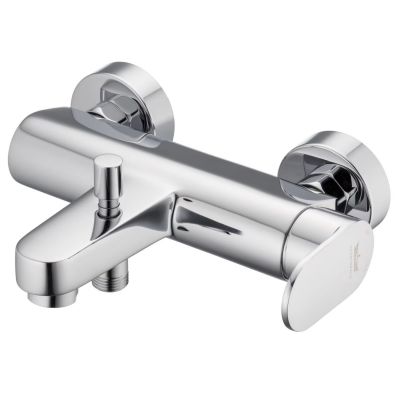 Kronenbach Plana 2.0 bateria wannowo-prysznicowa ścienna chrom 3742173KB