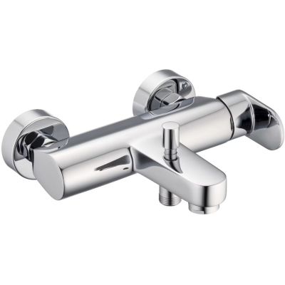 Kronenbach Plana 2.0 bateria wannowo-prysznicowa ścienna chrom 3742173KB