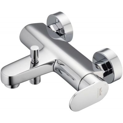 Kronenbach Plana 2.0 bateria wannowo-prysznicowa ścienna chrom 3742173KB