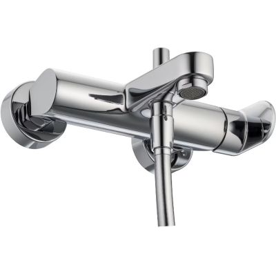 Kronenbach Plana 2.0 bateria wannowo-prysznicowa ścienna chrom 3742173KB