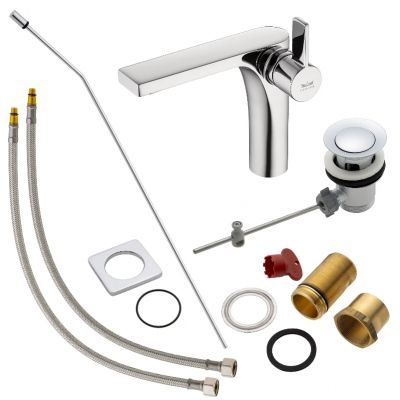 Kronenbach Krona 2.0 bateria umywalkowa stojąca chrom 62213121111KB