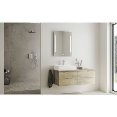 Kronenbach Quara 3.0 bateria umywalkowa stojąca chrom KB100351C10