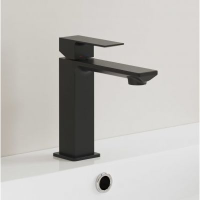 Kronenbach Quara 3.0 Black bateria umywalkowa stojąca czarny mat KB100351C11