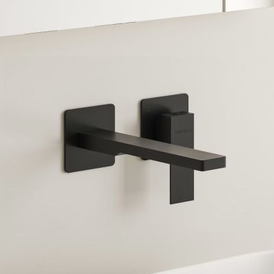 Kronenbach Quara 3.0 Black bateria umywalkowa podtynkowa czarny mat KB100356C11