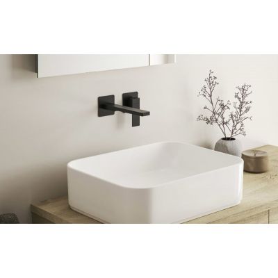 Kronenbach Quara 3.0 Black bateria umywalkowa podtynkowa czarny mat KB100356C11