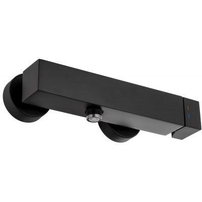 Kronenbach Quara 3.0 Black bateria prysznicowa ścienna czarny mat KB100360C11