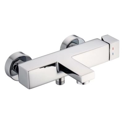 Kronenbach Quara 3.0 bateria wannowo-prysznicowa ścienna chrom KB100363C10